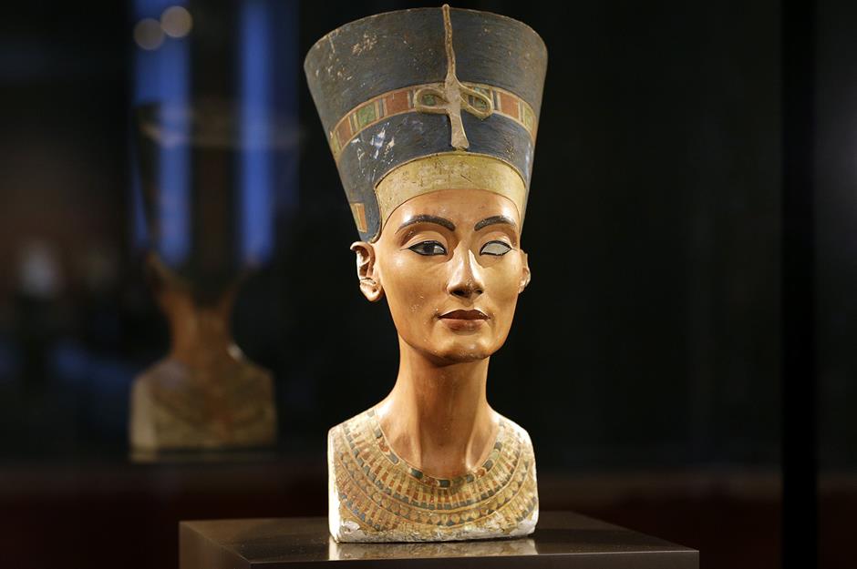 Nefertiti Bust (circa 1,345 BC)